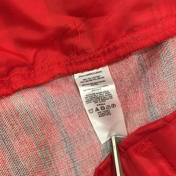 Ann Taylor Red Black Plaid Flare Pants, Size‎ 10 - Picture 8 of 16